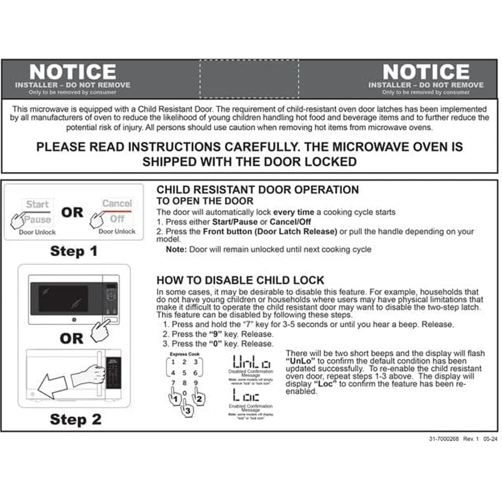GE GCST09N1WSS Countertop Microwave Oven 900-watt 0.9 Cu. Ft Stainless Steel Bundle with 2 YR CPS Enhanced Protection Pack