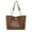 🍒 Brown_New#2727, variant on Women's Shoulder Bag Tote – Large Capacity Polyurethane Handbag, Oil Wax Leather, Brown/White/Khaki/Red, 10.6"x8.5", Stylish Fashion Purse, Durable Everyday Accessory