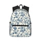 thumbnail image 1 of Easygdp Vintage Blue Floral Mochila Casual para Portátil, Mochila para Escuela, Viajes, Negocios, 1 of 6