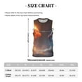 thumbnail image 4 of Xecao Red And Blue Fire Dragon D print basketball shirt for both men and women, a unisex basketball jersey perfect for theme parties-Small, 4 of 6