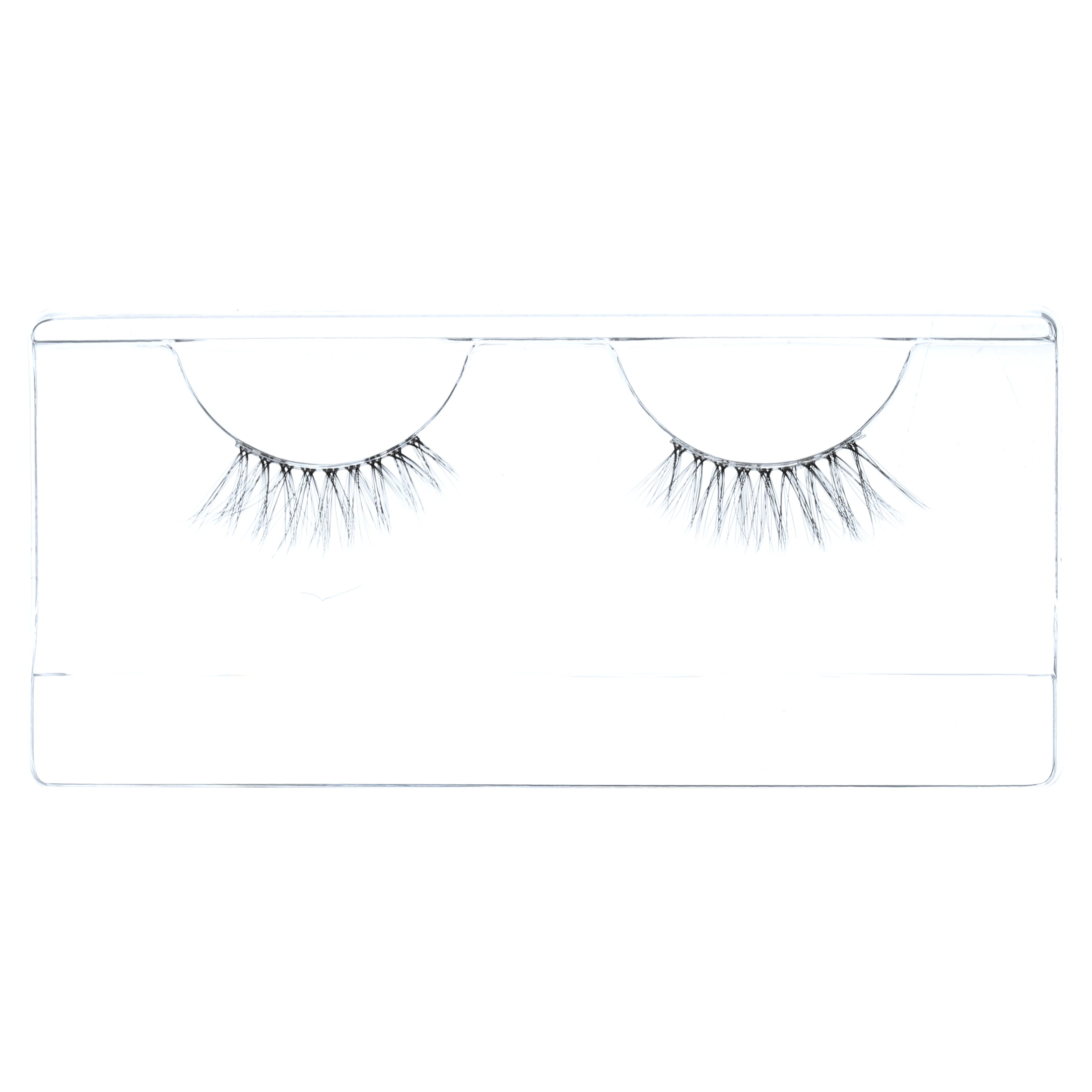 af94 False Advertising Winged Demi Faux Eyelashes, Black