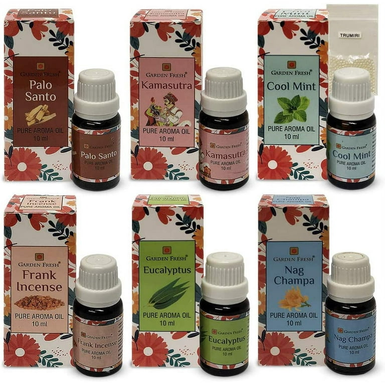Variety Set#4 Fragrance Oil for Diffuser and Candle Scents Soap Making  Aromatherapy Perfumery with Gel Beads Bundle 