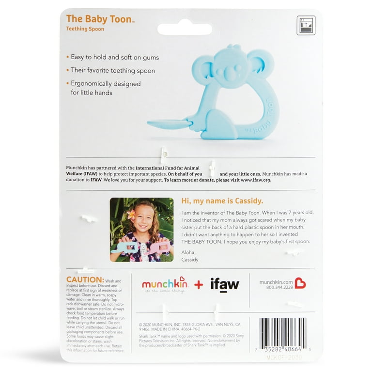Munchkin The Baby Toon Silicone Teething Spoon for sale online