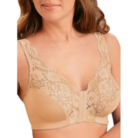 

Esho Women s Front Closure Sports Bra Oversized Underwear Vest Lace Bra