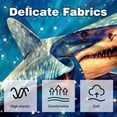 thumbnail image 3 of Starry Shark Stunning Velvet Throw Pillow Covers with Unique Patterns - Set of 2, 16x16, 18x18, 20x20 Inches for Home Decor and Gifting, 3 of 6