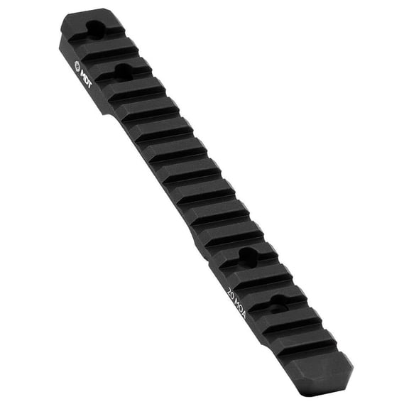 MDT Scope Base Picatinny Scope Rail, Savage Axis SA, 20 MOA, Black