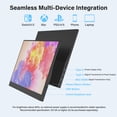 thumbnail image 6 of Portable Monitor Second Screen Travel 15.6" FHD IPS Laptop Screen Extender External Display USB-C HDMI Work Office Gaming for Windows Mac Android, 6 of 8