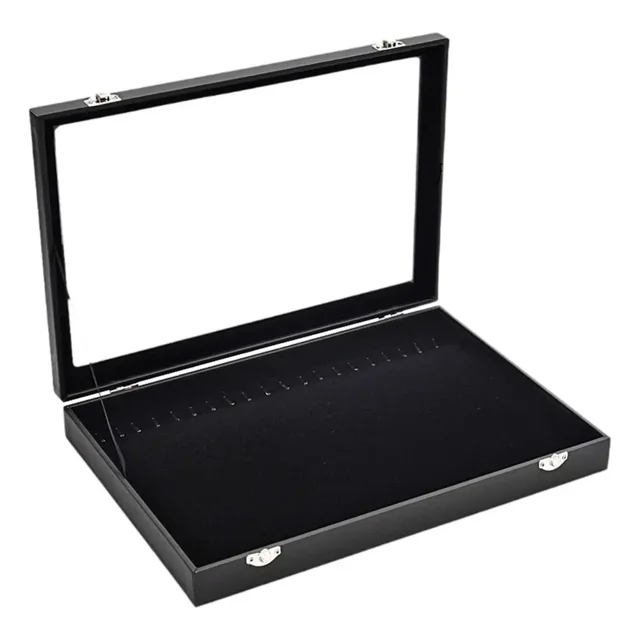 Organizador De Exhibición De Joyas, Caja Organizadora Negro