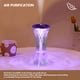thumbnail image 2 of Humidificador Jarrón Floral USB 800 Ml Con Nocturna LED 7 Colores para Oficina en Casa, 2 of 9