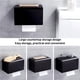 thumbnail image 5 of Caja De Pañuelos De Acero Inoxidable Cubo A Prueba De Herrumbre Caja De Pañuelos Sellada Caja De Cajón Antideslustre Resistente Con Instalación De Perforación Para Cocina Baño Hotel Speravity HA026619-01, 5 of 7