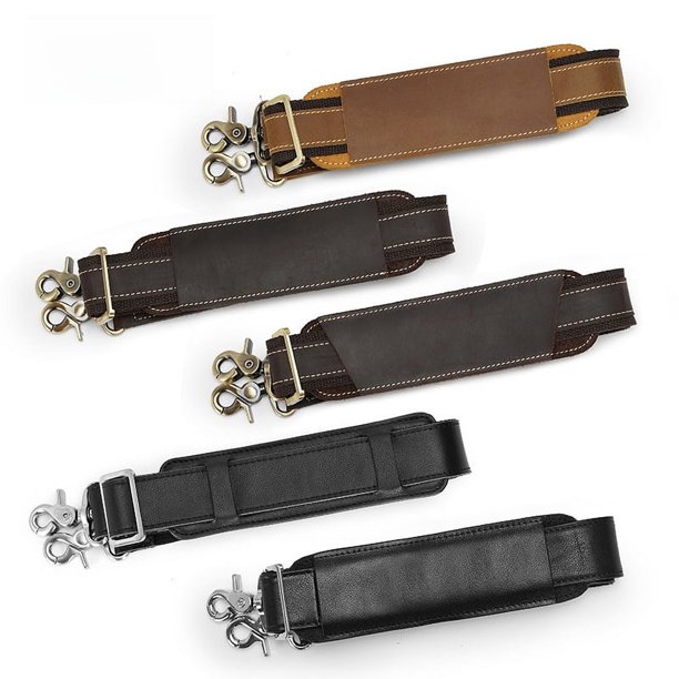 Bolso de cuero, correa de hombro, maletín de cuero, neumático de piel de vaca, correa de hombro ajustable, correa cruzada de piel de vaca, venta al por mayor