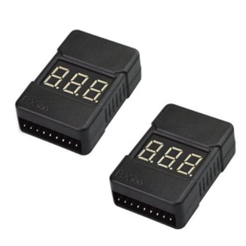 Details about   BX100 Voltage Tester Low Voltage Buzzer Alarm Dual Speaker For 1-8S Lipo Battery
