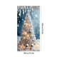 thumbnail image 3 of pstuiky Cubrepuertas navideño de 89 x 180 cm - Diseño de Papá Noel - Decoración navideña para la puerta - Decoración para fiestas y festivales, 3 of 6