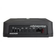 Kicker Wireless Compact Powered Car Subwoofer, Black, 8
