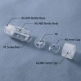 thumbnail image 6 of 30 Pack Empty Deodorant Containers,  Twist-Up Refillable Plastic Stick Tubes, Bottom-Fill Round Cosmetic Containers for DIY Deodorant, Lip Balm, Lipstick, Crayon, Solid Lotion, 6 of 6