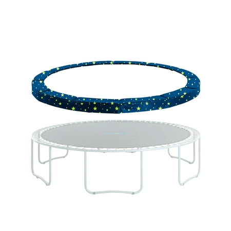 Upper Bounce Trampoline Super Spring Cover - Safety Pad, Fits 11 FT Round Trampoline Frame - Starry Night