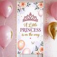 thumbnail image 5 of Floral Design Princess Banner Baby Shower Decoration Pink Balloon Tiara for Gender Reveal Party Newborn Celebration Nursery Decor, 5 of 7