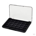thumbnail image 3 of Caja organizadora de maquillaje Macarena de 3 piezas, 24 ranuras, ABS, 3 of 6