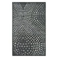 thumbnail image 3 of SAFAVIEH Soho Andrew Polka Dots Wool Area Rug, Dark Grey, 2' x 3', 3 of 6