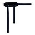 thumbnail image 3 of Accesorio de correas de tobillo portátiles Correa de tobillo Pierna Entrenamientos de cadera de tobillo para mujeres, interior, yoga, Negro 1 piezas DYNWAVEMX Correas de tobillo, 3 of 6