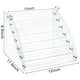 thumbnail image 2 of Soporte organizador para gafas de sol SOUJOY de 7 niveles, acrílico transparente, 2 of 7