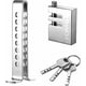 thumbnail image 1 of Bloqueador Traba De Pedal Auto Cerradura Antirrobo De Acero Seguridad + Candado Arcoshop HEA1022PLA022, 1 of 5