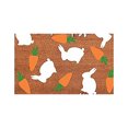 thumbnail image 1 of Tapis d'Entrée Lapin de Pâques pour Porte d'Entrée, Tapis Intérieur Extérieur, Décorations des Fêtes, 1 of 8