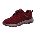 thumbnail image 3 of Mostsola Mesh Running Shoes for Women Lace up Sneakers Comfort Breathable Non-Slip Walking Shoes, 3 of 9