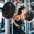 thumbnail image 2 of Soozier Set of 4 1-Inch Weight Plates with 3 Grips, 2 x 22lbs + 2 x 11lbs, 2 of 10