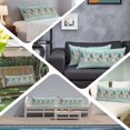 thumbnail image 6 of Beach Coastal Teal Body Pillow Covers 20"x60", Nautical Shell Starfish Coral Summer Soft Brushed Microfiber Breathable Throw Pillow Covers, Decorative Pillowcase with Zipper for Couch Sofa Bedroom, 6 of 9