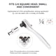 thumbnail image 3 of Scienceny Mini llave inglesa, reparación Manual profesional eficiente para el hogar, llaves de trinquete de Metal de un solo extremo, Jardín y Patio, 3 of 5