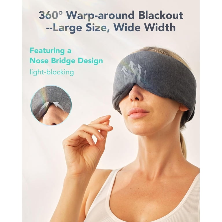 Skdwakiz Sleep Mask, Light Blocking Eye Mask photo 5