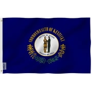 ANLEY 3x5 Foot Kentucky State Flag - Kentucky KY Flags Polyester