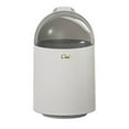 thumbnail image 2 of Automatic Suction Can with Lid - Sleek White Waste Bin for Indoor Use, Compact Yet Spacious for Living Room, Bathroom, or Desktop Organization, 2 of 6