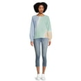 thumbnail image 2 of Time and Tru Women's Tie Dye Sweatshirt, 2 of 5