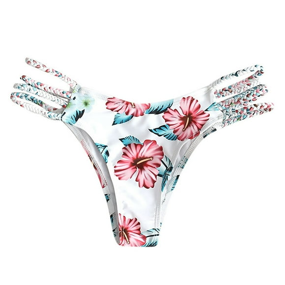 asddcavvf Bikinis Sets for Women Women Sexy Bottoms Swimsuit Bikini Swimwear Cheeky Thong V Swim Tru