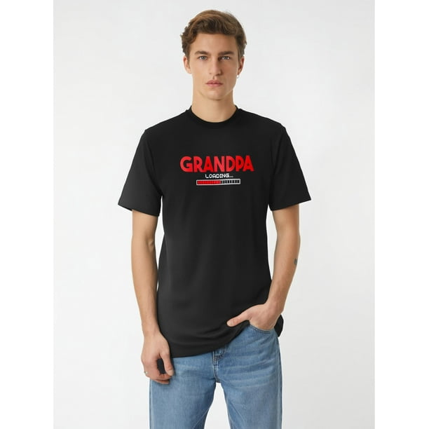 Grandpa Loading Sarcastic Humor Graphic s Gift For Mens Novelty Funny T Shirt Tee For Adult, Men, Women, Teen, Teenager, Adolescent, Youth