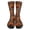 01Light Brown, variant on Unisex Adult Novelty Crew Socks Halloween Gifts Casual Funny Crazy Dress Socks For Women Men