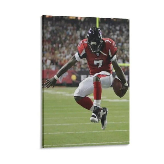 Michael Vick Canvas Poster Wall Art Poster Scroll Canvas Painting Picture Living Room Decor Home 16x24inch(40x60cm)