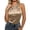 Gold, variant on Womens Shiny Metallic Tank Top Round Neck Sleeveless Slim Fit Lightweight Breathable Casual Party Summer Blouse,S