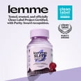 thumbnail image 3 of (2 pack) Lemme Sleep Gummies with 5mg Melatonin, Elderberry, Magnesium, L-Theanine, Chamomile and Lavender, Drug-Free Nighttime Sleep Aid, Vegan, Gluten Free, Gelatin Free, Non GMO, Berry Flavored, 60 Count, 3 of 10