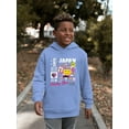 thumbnail image 2 of Tokyo Japan Vibrant Icons Cultural Fusion Graphic Youth's Hoodie, 2 of 4