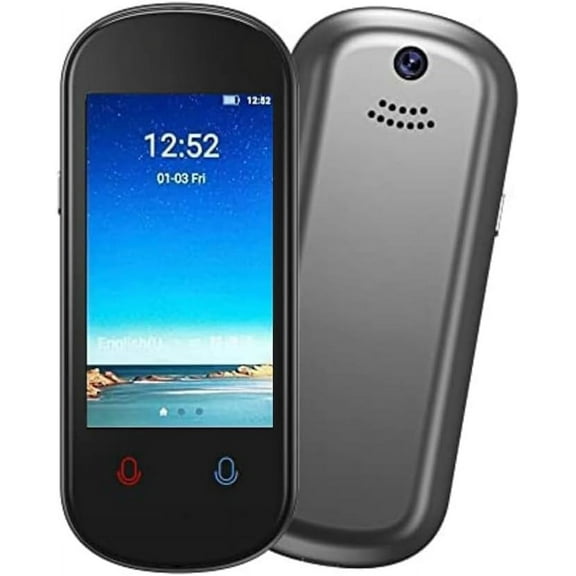 DoDoDuck 4 Language 2 Way Offline Bluetooth Translator Device