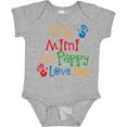 thumbnail image 3 of Inktastic Mimi and Pappy Love Me Boys or Girls Baby Bodysuit, 3 of 5