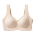 thumbnail image 5 of Afdoent Bras for Women Seamless Soft Support T Shirt Bra for Full Coverage Sagging Comfort Wireless Unlined Pullover Bralette, 5 of 5
