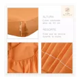 thumbnail image 4 of Juego de Sábanas King Size 2800 Hilos Extra Suave Premium Textura Flores Soft Nature, 4 of 5