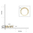 thumbnail image 5 of ANGARA Natural Nature Inspired Round Blue Sapphire & Diamond Vine Ring in 14K Yellow Gold for Women (Size-1.5mm) | September Birthstone, Anniversary, Jewelry Gift for Women | Natural Sapphire Ring, 5 of 9
