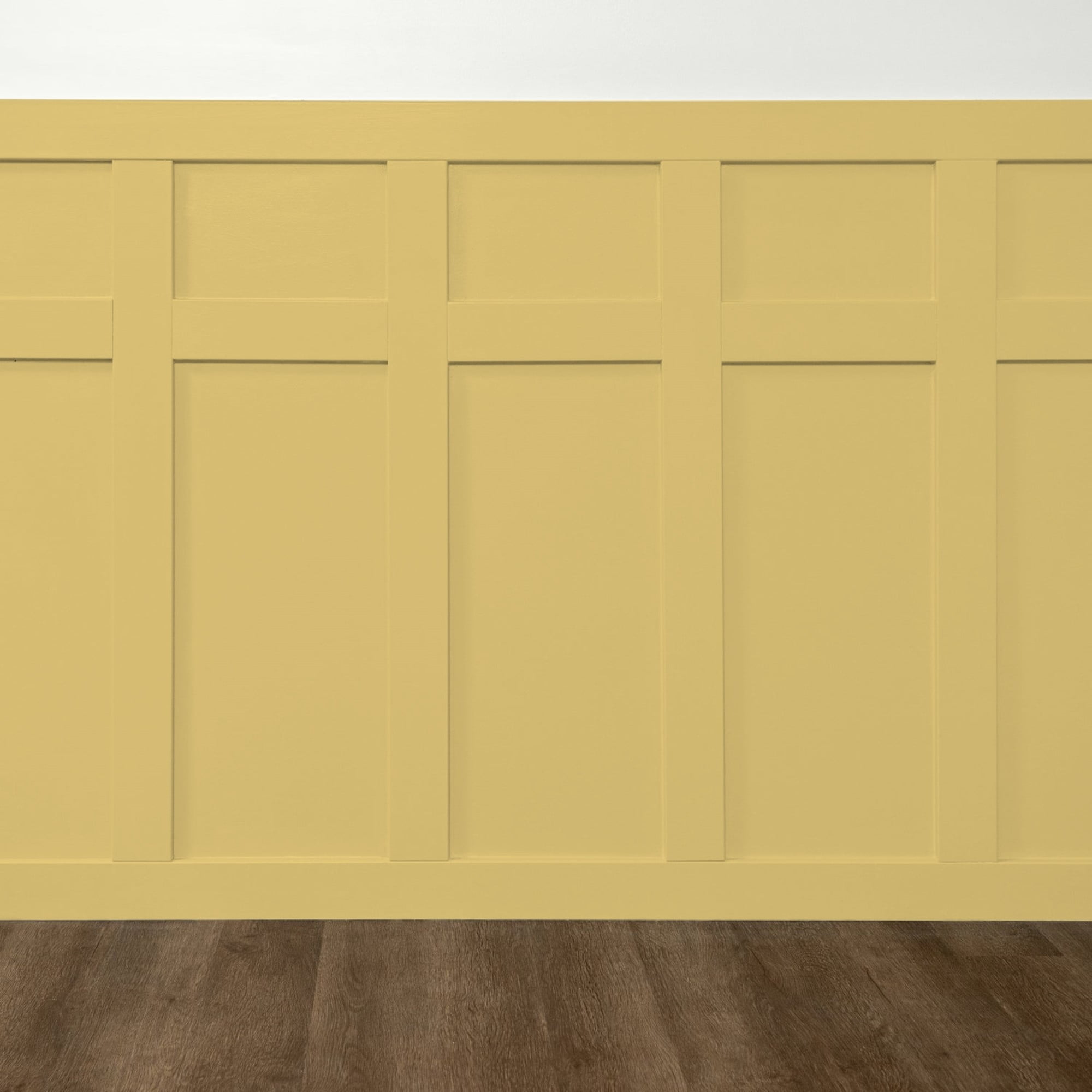 Glidden One Coat Spicy Mustard / Yellow Semi-Gloss Interior Paint with Primer, 1 Gallon