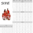 thumbnail image 3 of Family Christmas Pajamas Matching Sets, Loose Long Sleeved Pants With Round Neck Christmas Print Lounge Set,Pajamas (Men, L), 3 of 6
