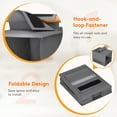thumbnail image 4 of Lifewit 7 Compartments Hat Organizer for Baseball Caps, 1 Pack Hat Rack Hanging Storage Organizer, Non-Woven Fabric Display Shelf Holds Up to 40 Hats, Cap Holder Hanger for Closet, Bedroom, Grey, 4 of 7